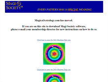 Tablet Screenshot of magicalastrology.com